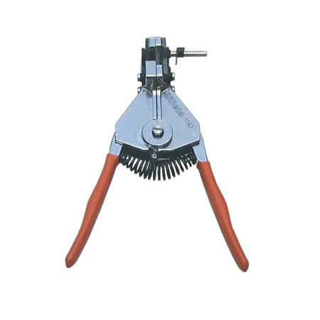Articolo 482 Spelafili professionale per cavetto alta tensione - Correlato al Mod. 435 Cesoia professionale per barre d'acciaio 3 mm - Osd gruppo Ecotech srl